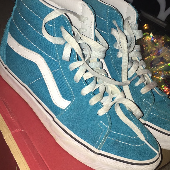vans old skool enamel blue